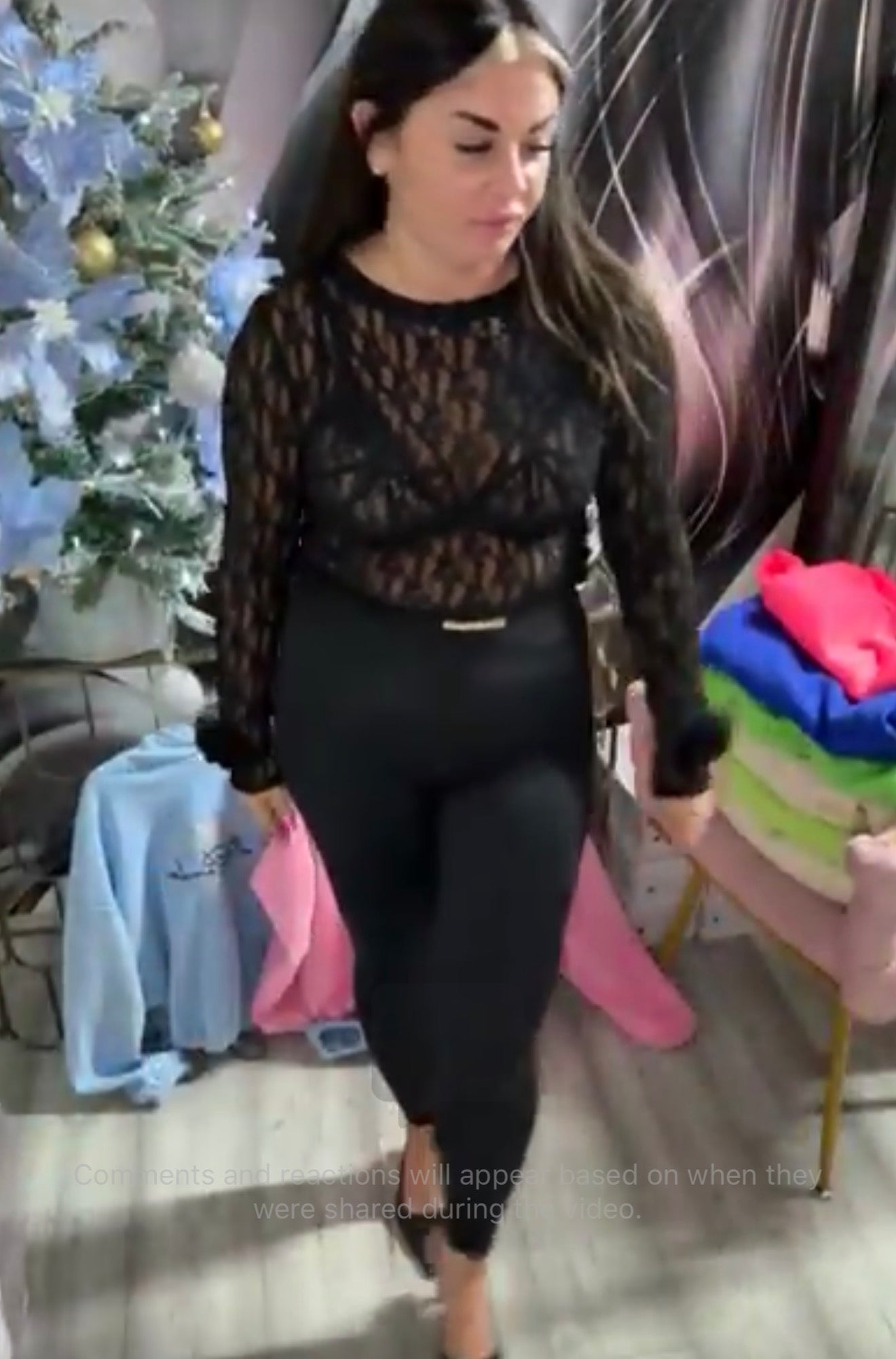 Bluza Millagro Malina £40 siatka czarna £22