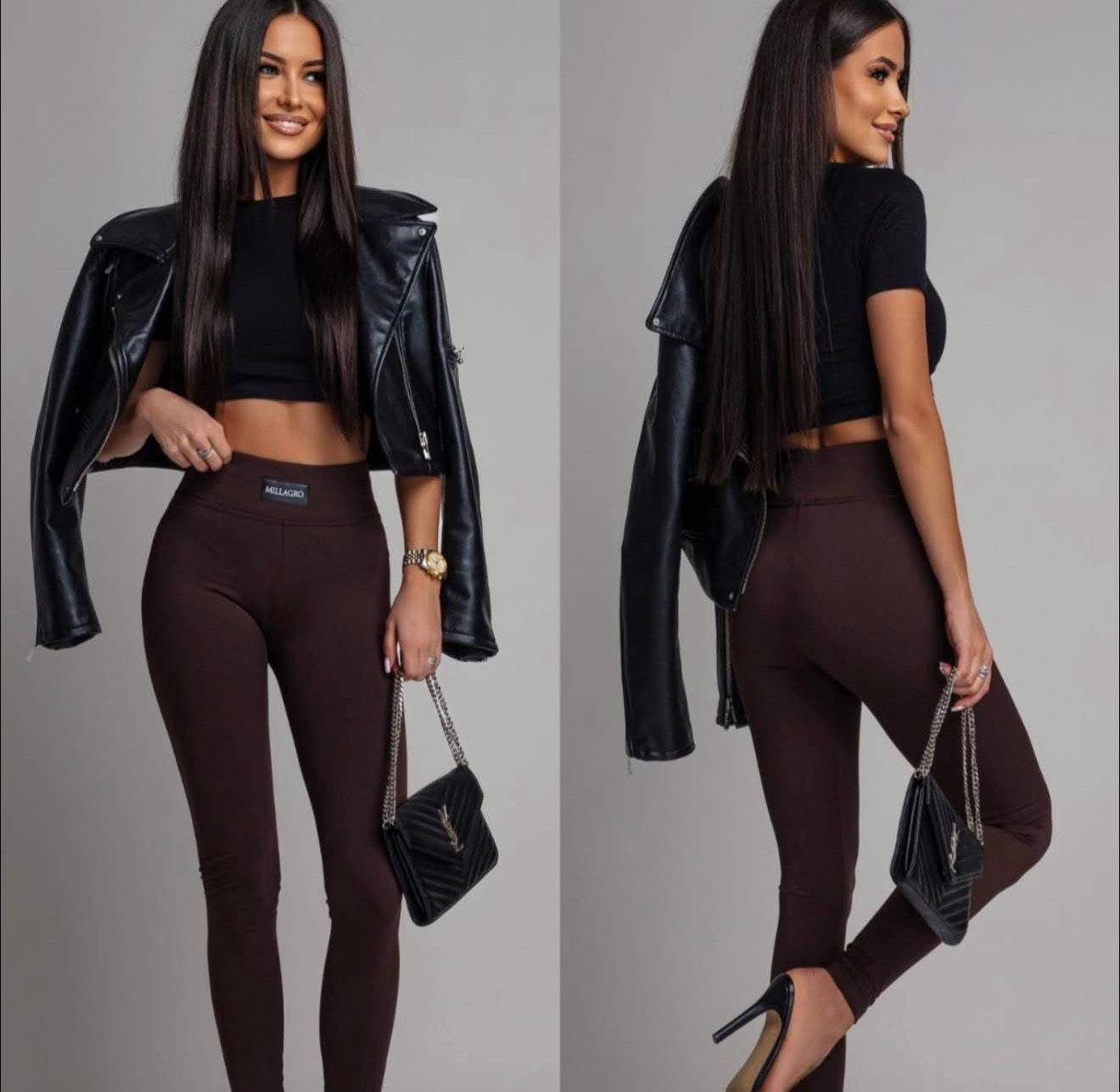 Bluza Millagro £36 ,narciary Miallagro czekolada £25 , dres Millagro £48 ,bluza Limknka la Perla £25 , teddy La Perla £28