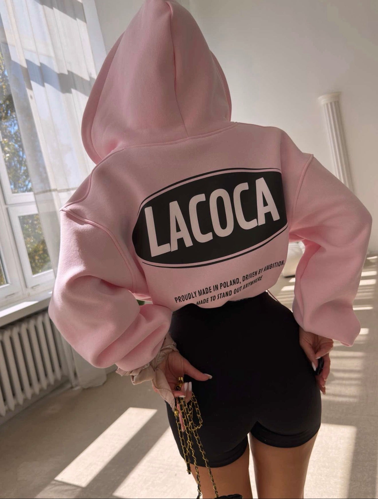 Set Laccoca czarny XS/S £30 ,bluza cukierek £36