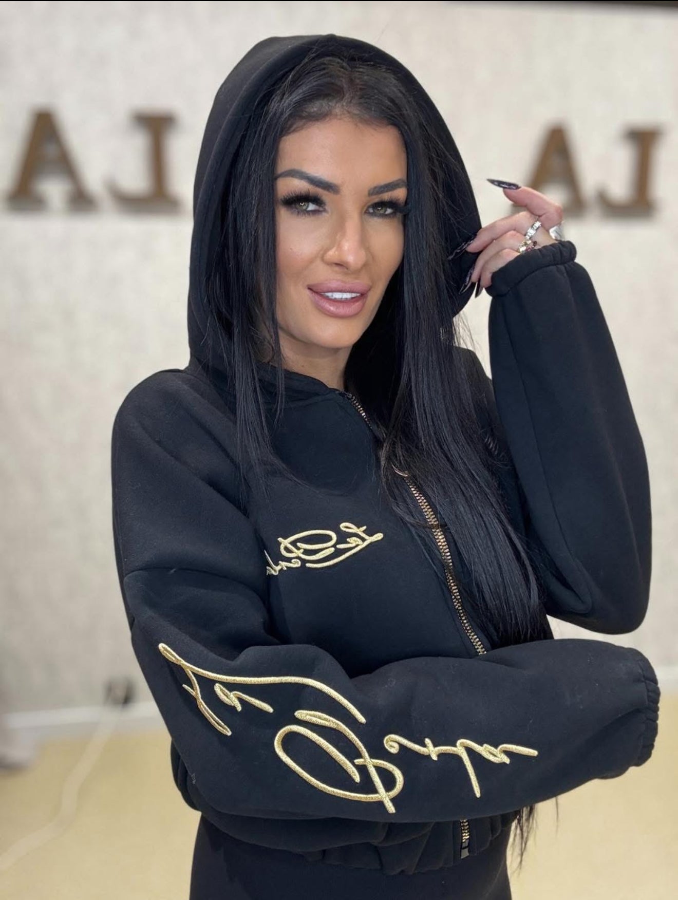 Bluzka La Perla £36 leginsy La Perla £25