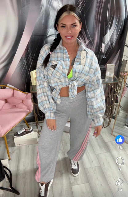 Set Emo ,koszula niebieska