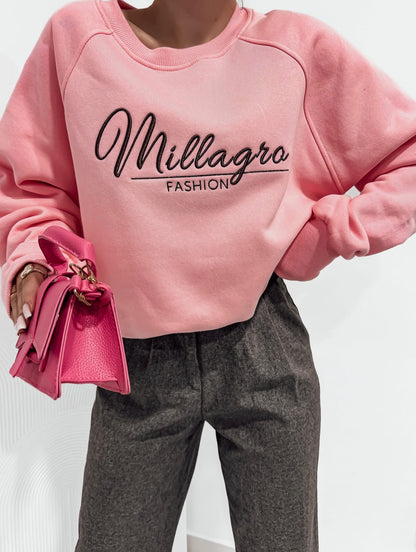 Leginsy Millagro £25 ,bluza Millagro cukierkowy róż £34 ,woski rozmiar L £18