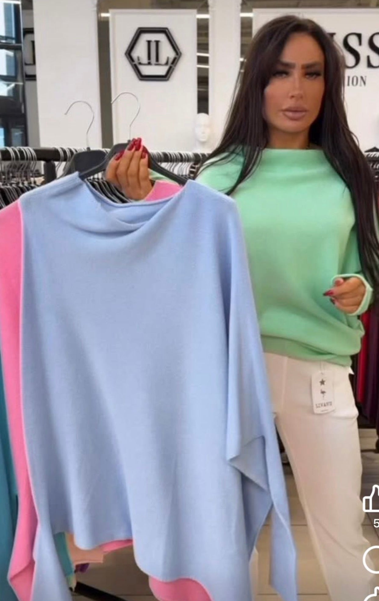 Bluza Millagro X 2 , sweter mięta , marynarka Millagro , bluza Millagro x 2