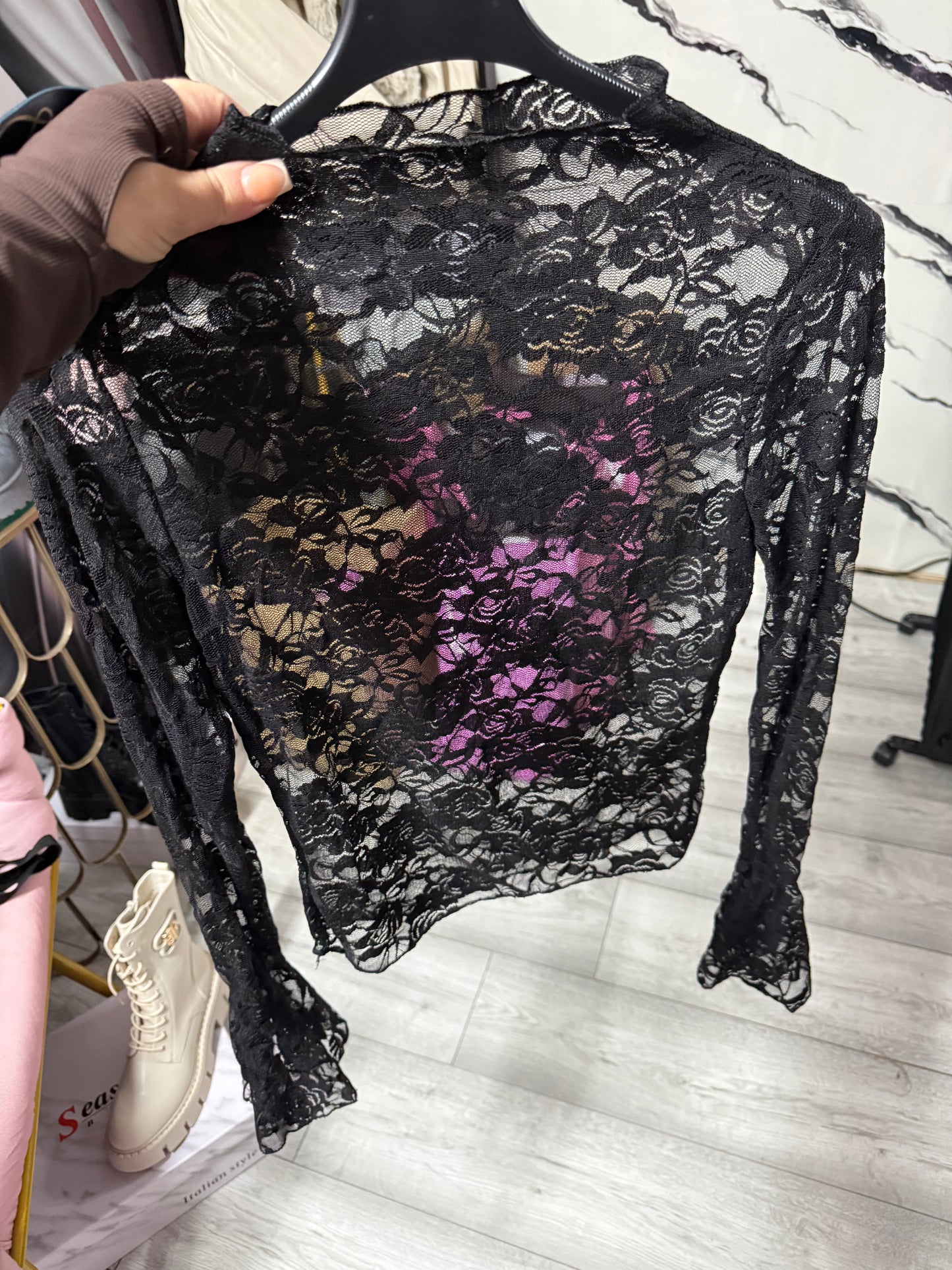 Leginsy Millagro ,bluzka koronka , leginsy Eko Millagro